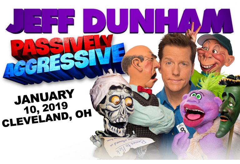Jeff Dunham Brings Passively Aggressive Tour to Wolstein Center! On